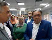 وزير الصحة يتفقد أعمال التطوير بمستشفى العامرية فى الإسكندرية