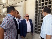 بالصور.. محافظ بورسعيد يتفقد أعمال تطوير المسجد العباسى