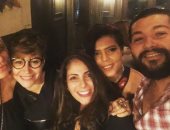 ناهد السباعى بصورة مع منى زكى وشيرين رضا ومنة شلبى.. وتعلق: الحلويات كلهم 