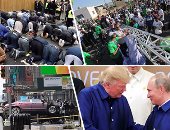 العالم هذا المساء بالصور.. جرحى فى عملية دهس بفرنسا.. إصابة 23 شخصا إثر انهيار رافعة حديدية خلال ماراثون بغزة.. الإفراج عن رئيسة برلمان كتالونيا بعد دفعها كفالة 150 ألف يورو.. بوتين وترامب يتصافحان فى قمة "أبك"