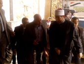 بالصور.. وزير الأوقاف يصل المنوفية لافتتاح مسجد أحد شهداء مذبحة رفح بالباجور