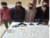 القبض على تشكيل عصابى لسرقة المساكن بالمنوفية