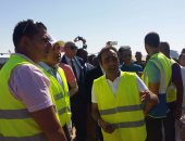 صور.. وفد البنك الأوروبى يصل مشروع الطاقة الشمسية بأسوان