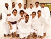 بالصور.. لاعبو المنتخب ينهون مناسك العمرة ويستعدون لحفل التكريم