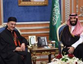 صور.. الأمير محمد بن سلمان يلتقى البطريرك المارونى اللبنانى