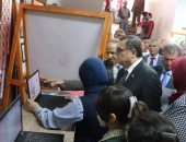 محافظ الفيوم يفتتح أعمال تطوير مسرح مديرية التربية والتعليم