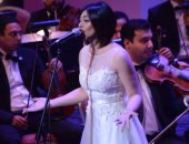 صور.. ندى غالب تفوز بجائزة "أحسن أغنية" بمهرجان الموسيقى العربية