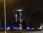 صور.. حريق هائل فى مبنى من 15 طابقا بأيرلندا الشمالية