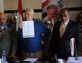 مرشحو الزمالك يتسلمون "CD" بـ"بيانات الأعضاء" من اللجنة القضائية