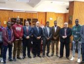رئيس جامعة طنطا يستقبل الطلاب الوافدين من الصومال للدراسة بكلية العلوم 
