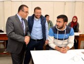 رئيس جامعة المنصورة يتفقد تطوير وتحديث معامل التدريب العملى بكلية الهندسة