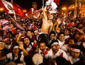 شاهد.. احتفالات عارمة فى بيرو بعد الصعود لكأس العالم 2018