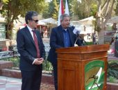 وزير الرياضة يفتتح ملعب كرة القدم وحمام السباحة الأولمبى بنادى المعادى