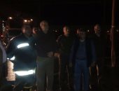 فيديو و صور .. محافظ القليوبية يعاين موقع حريق مصانع العبور