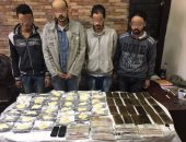 مكافحة المخدرات تضبط 4 عاطلين قبل ترويجهم كيلو هيروين بدار السلام