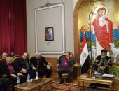 وفود الكنائس الانجيلية تصل وزارة الأوقاف للقاء مختار جمعة