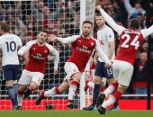 شاهد.. أرسنال يخطف توتنهام بهدفين فى الشوط الأول