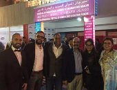  نجوم فيلم "البر التانى" بمهرجان أكادير بالمغرب
