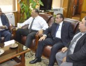 جامعة قناة السويس تستقبل سفير إندونيسيا بالقاهرة