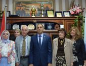 صور.. حفيد شامبليون في البحيرة للمشاركة فى احتفالية "رشيد محل ذاكرة"