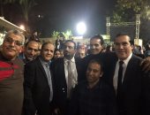صور.. شلتوت ونجاتى ونواب البرلمان يدعمون قائمة طارق سعيد بالترسانة