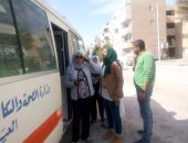 علاج 1438 مريض مجانا بقافلة طبية فى قرية خورشيد بالإسكندرية