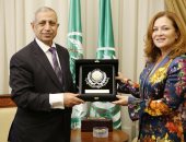 رئيسة الجامعة الأمريكية بلبنان تزور مقر الأكاديمية العربية بالإسكندرية