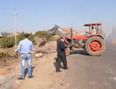 مجلس مدينة المحلة ينفذ حملة نظافة لرفع القمامة والمخلفات ​بـ3 قرى 