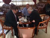 اجتماعات لرجال الأعمال المصريين في قبرص بالتنسيق مع مكتب التمثيل التجارى.. صور