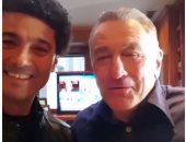 فيديو..ر وبرت دي نيرو مع خالد النبوى: تحية لكل المصريين