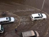 ننشر فيديوهات توضح توقف الحياة بمدينة جدة بسبب الأمطار