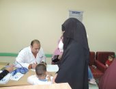  مديرية أمن كفر الشيخ تنظم قافلة طبية للكشف علي المواطنين مجاناً