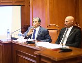 وزير البيئة لـ النائبة شيرين فراج: لو معاكى مستندات ضدى قدميها للنائب العام (صور)