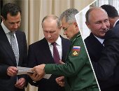 بالصور.. "الأسد" يربك الجميع بزيارة سرية لـ"القيصر الروسى".. لقاء "الأحضان" يشهد اجتماعا خاصا بين الرئيس السورى وجنرالات موسكو.. والكرملين يطمئن الرياض: سنطلع العاهل السعودى على نتائج اللقاء