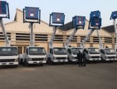 محافظة القليوبية تستلم 7 سيارات برج كهرباء لدعم منظومة صيانه الكهرباء