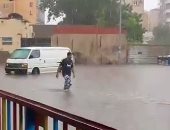 قارئ يشارك بفيديو لأمطار جدة فى السعودية