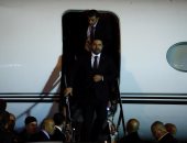 صور.. لحظة وصول رئيس وزراء لبنان سعد الحريرى إلى السعودية