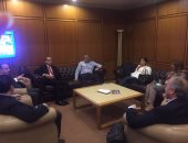 صور.. طارق عامر يصل بيروت لتكريمه والمشاركة فى مؤتمر اتحاد المصارف العربية