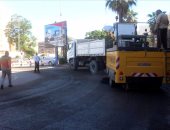 محافظ سوهاج:شراء مكنسة شوارع آلية بمليون و800 ألف جنيه لرفع القمامة