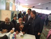ثروت سويلم يدلى بصوته فى انتخابات الزمالك 