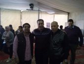 فاروق جعفر وغانم سلطان والأيوبى يدلون بأصواتهم فى انتخابات الزمالك