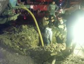 محافظ الجيزة: كسر الماسورة بميدان الجيزة لم يؤثر على المرور.. وجارى إصلاحه