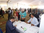 فيديو.. مشادة فى انتخابات الزمالك بسبب الدعاية