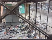 شكوى من تراكم القمامة واشتعالها بجوار محول كهرباء بمحور 26 يوليو