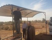 صور.. صيانة محطة مياه وبناء مسجد بقرية أسمنت بالداخلة بتكلفة مليون جنيه