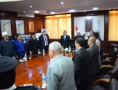 صور.. وزير الأوقاف ومحافظ الأقصر ونواب البرلمان يقفون دقيقة حداد على أرواح الشهداء