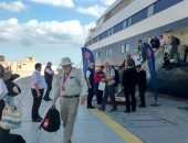 وصول 400 سائح من جنسيات مختلفة لميناء سفاجا