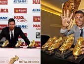 اخبار ميسي اليوم عن فرصة التفوق على رونالدو فى صراع الحذاء الذهبى