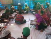 أطفال الروهينجا يقرأون القرآن فى حلقات التحفيظ وسط معسكرات بنجلاديش (صور)