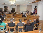 بدء ندوة مناهضة العنف ضد المرأة بحضور يسرا وسفير استراليا (صور)